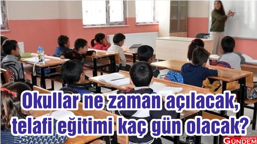 ÖZEL OKULLAR TELAFİ EĞİTİMİNE BAŞLIYOR ataşehirde gündem özel okul
